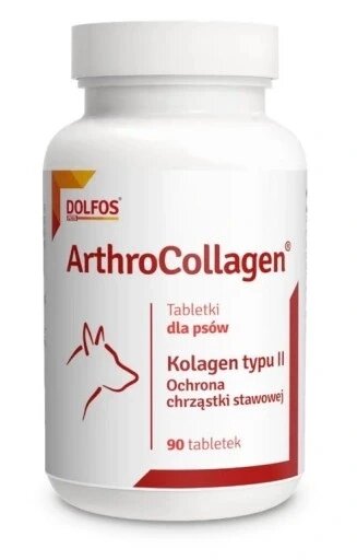 Вітамінні набори для собак DOLFOS ArthroCollagen 90 шт. від компанії Інтернет-магазин EconomPokupka - фото 1