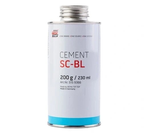 Вулканізаційна рідина Rema Tip Top Cement Sc-bl 230 мл клей для шин Sp-bl 200 г від компанії Інтернет-магазин EconomPokupka - фото 1