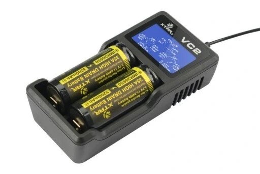 Зарядний пристрій Xtar Vc2 16340 17670 18350 18500 18650 20700 25500 26650 Lcd Li-ion 14500 від компанії Інтернет-магазин EconomPokupka - фото 1