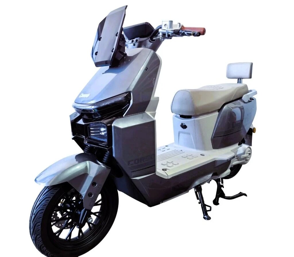 Електричний мопед CORSO Dexter DX 2000W-72Вт-35Ah GraFen шини 12"-12" від компанії Igrushechnik - фото 1