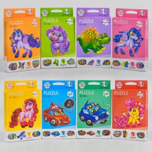 Гр Розвиваючі пазли для малюків "Puzzle For Kids" PFK-05,06,07,08,09...12 (32) "Danko Toys", ОПИС РОС. МОВОЮ