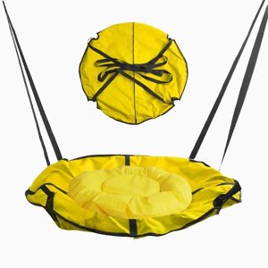 Гра Гойдалка-гамак, колір жовтий GL 270895 (1) D подушки = 60 см, подушка з водонепроникного матеріалу, 120-150 кг,