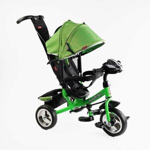 Велосипед 3-х колісний 69-067 Best Trike (1) КОЛЕСО ПІНА, d=25см переднє, d=20см задні, фара музична, USB, Bluetooth, в