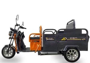 Електричний трицикл ID CARGO-12 Trinity TRANSPORTER-PAX 2000W-60V-40Ah LiFePO4 шини 12"/12"