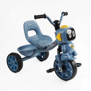 Велосипед 3-х колісний BS-40506 "Best Trike" (1) колеса EVA переднє 10’’, заднє 8’’, сталева рама, УКР. ОЗВУЧУВАННЯ,