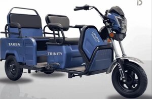 Електричний вантажний трицикл ID TAKSA 1500W-72V-20Ah LiFePO4 шини 10"/10" Aba-Opt