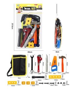 Набір інструментів NH 384-1 (120/2) сумка, розвідний ключ, гайковий ключ, ніж, пила, молоток, ліхтарик, планки з