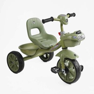 Велосипед 3-х колісний BS-60417 "Best Trike" (1) колеса EVA переднє 10’’, заднє 8’’, сталева рама, УКР. ОЗВУЧУВАННЯ,