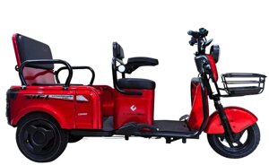 Електричний трицикліз кузовом CARGO Sig L 1200W-72V-24Ah LiFePO4 шини 10"/10"