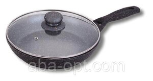 Пательня глибока гранітна зі скляною кришкою Ø 26 см (шт)