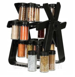Органайзер - карусель для спецій на 18 ємностей Акіда (шт)