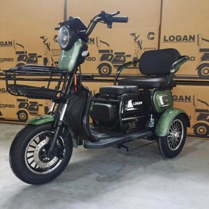 Електротрицикл ID LOGAN BALANCE 1500W-72V-20Ah LiFePO4 шини 10"/10" 1500 Вт
