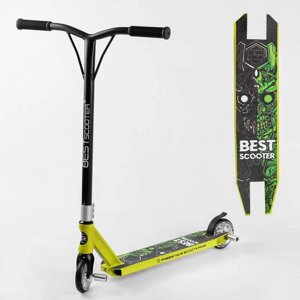 Самокат трюкових Best Scooter 57870 (1) HIC-система, Пегі, алюмінієвий диск і дека, колеса PU d-110 мм, ширина керма -