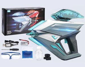 Пістолет 661-1 (24) акумулятор 7,4 V, підсвічування, стріляє орбізами, захисні окуляри, 2 магазини, викрутка, в коробці