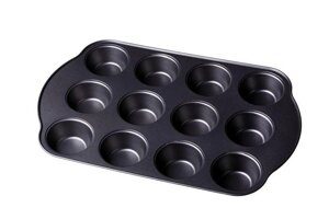 Форма антипригарна для випікання кексів 12 шт 35 х 26 х 3 см (шт)