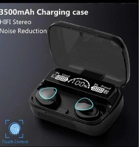 Навушники C 64882 (100) TWH, зарядний кейс, сенсорний контроль, змінні амбушюри, USB, Bluetooth 5.3, у коробці