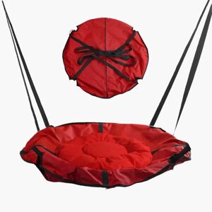 Гра Гойдалка-гамак, колір червоний GL 270895 (1) D подушки = 60 см, подушка з водонепроникного матеріалу, 120-150 кг,