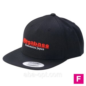 Кепка Megabass Classic Snapback Black/Red