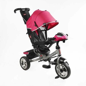 Велосипед 3-х колісний 69-732 Best Trike (1) КОЛЕСО ПІНА, d=25см переднє, d=20см задні, фара музична, USB, Bluetooth, в