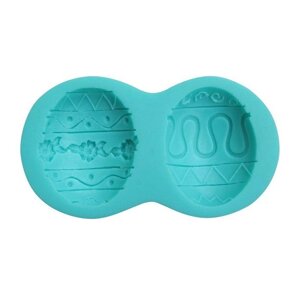 Молд силіконовий " Великодне яйце" 11 х 6 х 1,5 см (шт)