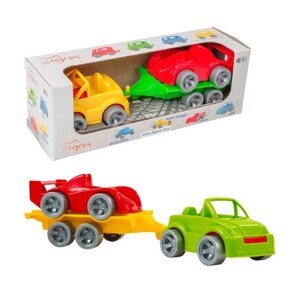 Гр Набір авто "Kids cars Sport" 39542 (20) "Tigres", кабріолет + перегонове авто
