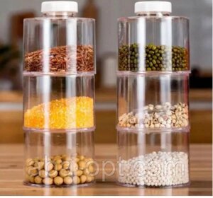 Органайзер для спецій на 12 ємностей 0,2л Вежа (шт) на 12 ємностей (шт)