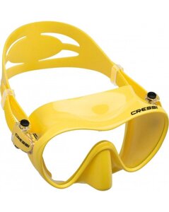Детская маска для плавания Cressi Sub F1 Junior желтый