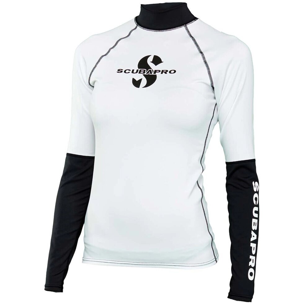 Футболка Rash Guard жіноча Scubapro Shell (UPF-50), біла від компанії Магазин Calipso dive shop - фото 1