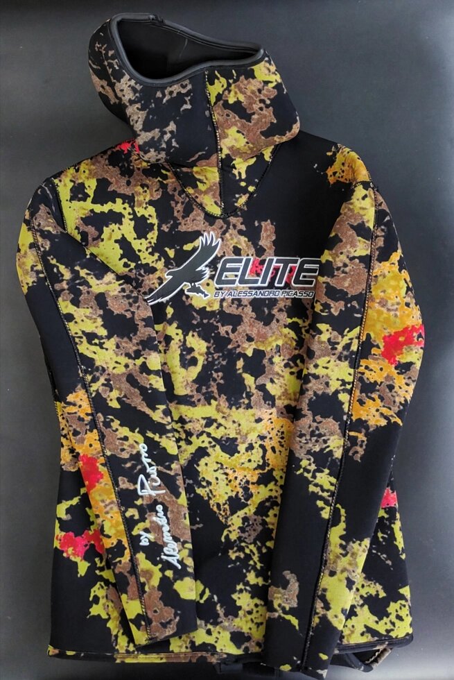 Куртка гідрокостюму ELITE Picasso 7 мм р. ML від компанії Магазин Calipso dive shop - фото 1