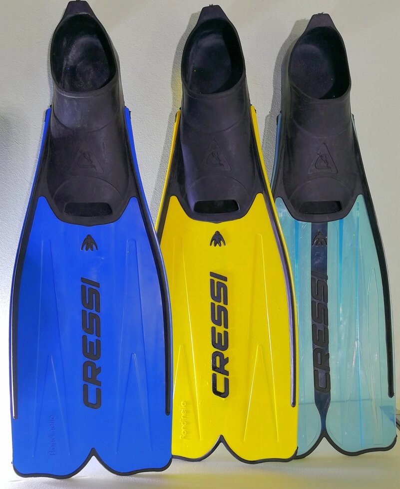 Ласти для плавання Cressi Sub Rondinella розміри 29-34 бірюзовий від компанії Магазин Calipso dive shop - фото 1