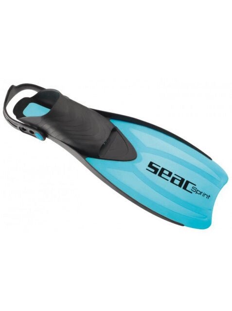 Ласти Seac Sub SPRINT регульовані, розмір 39 - 42 блакитний від компанії Магазин Calipso dive shop - фото 1