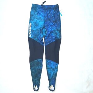 Лайкрові штани-лосини для підводного полювання (рашгард) Cressi BLUE HUNTER M