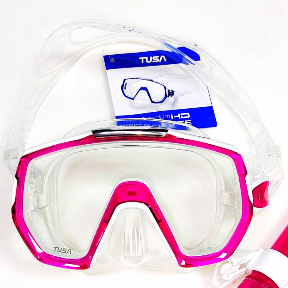 Маска для плавання TUSA Elit триколірна 2022 р. від компанії Магазин Calipso dive shop - фото 1