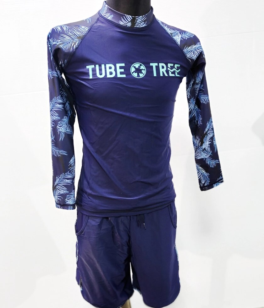 Мужской лайкровый костюм с УФ-защитой длинными рукавами для плавания и серфинга. ##от компании## Магазин Calipso dive shop - ##фото## 1