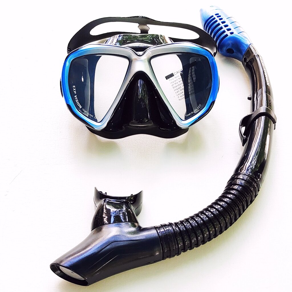 Набір для плавання: маска + суха трубка від компанії Магазин Calipso dive shop - фото 1