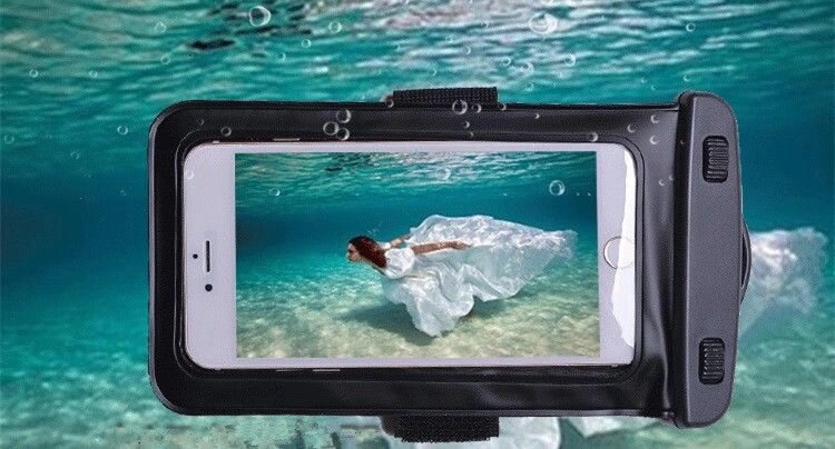 Пакет водонепроникний для iPhone 6S, Galaxy S7, S до 6,0 " від компанії Магазин Calipso dive shop - фото 1