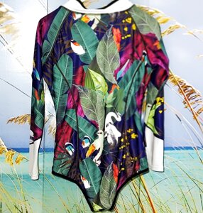 Одяг для пляжу з захистом від сонця.