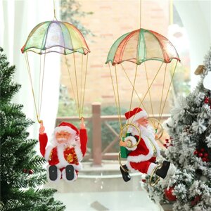 Різдвяна іграшка Санта-Клаус - підвісна іграшка для дому, для вікон, дверей, ялинок.