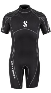 Короткий гідрокостюм чоловічий Scubapro Definition Shorty 2,5 мм Titanium Plush L