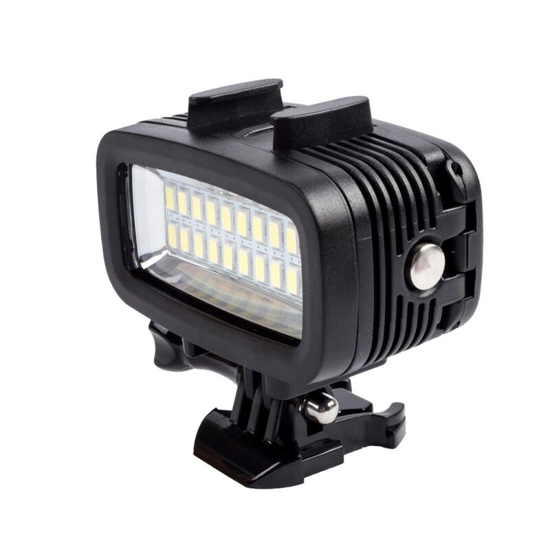 Ліхтар 700 Lum для відео зйомки камерою типу GoPro до 30m 5500 К і фотоапаратом - роздріб
