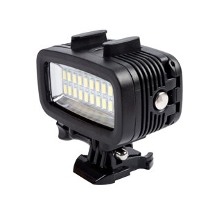 Ліхтар 700 Lum для відео зйомки камерою типу GoPro до 30m 5500 К і фотоапаратом