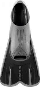 Ласти для басейну Cressi Sub AGUA Short чорний, срібний 31-32