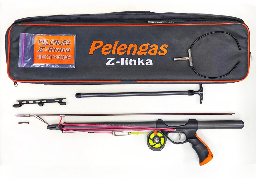 Рушниця підводне Pelengas Z-linka 70 зі зміщеною руків'ям, максимальній комплектації. від компанії Магазин Calipso dive shop - фото 1