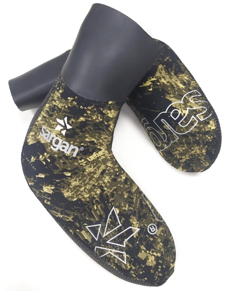 Шкарпетки для підводного полювання Sargan Сталкер 5 мм від компанії Магазин Calipso dive shop - фото 1