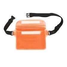 Водонепроникна спортивна сумка на пояс помаранчевий