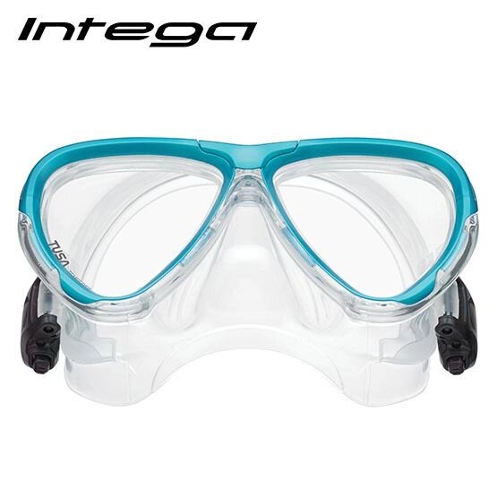 Японская маска Tusa Intega прозрачный силиконl со сменными линзами для плавания ##от компании## Магазин Calipso dive shop - ##фото## 1