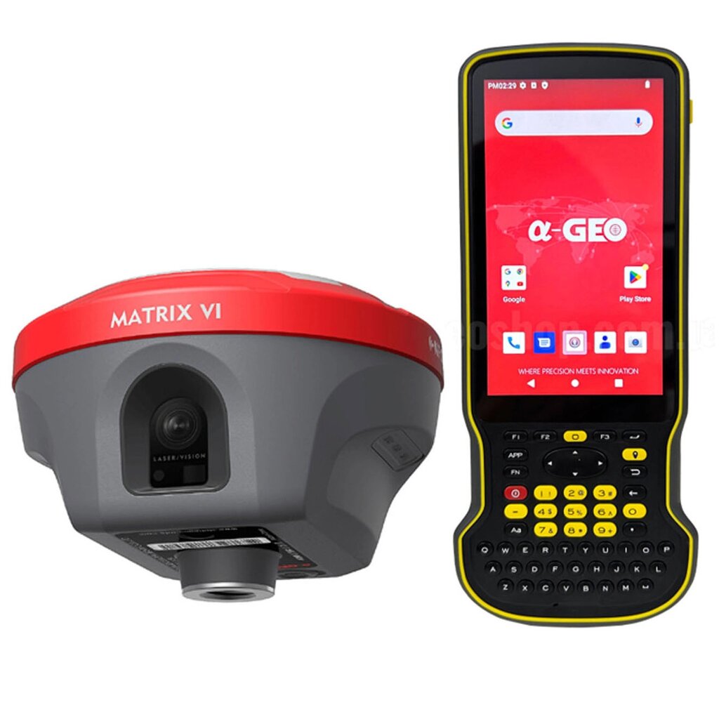 GNSS приймач Alpha-Matrix VI + контролер S60III + SurPro від компанії Геодезичне обладнання та інструменти - фото 1