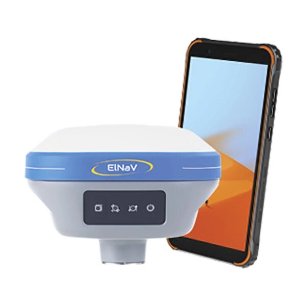 Комплект GNSS приймача GNSS приймач ElNav i73 + Blackview BV4900 від компанії Геодезичне обладнання та інструменти - фото 1