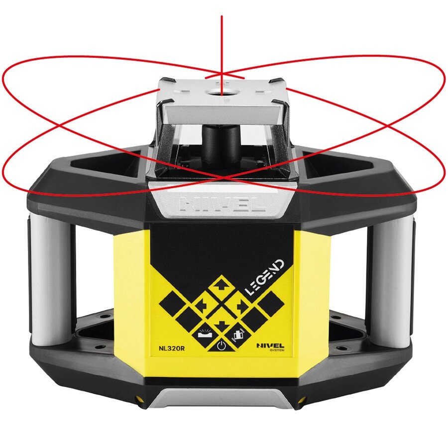 Лазерний нівелір Nivel System NL320R DIGITAL від компанії Геодезичне обладнання та інструменти - фото 1