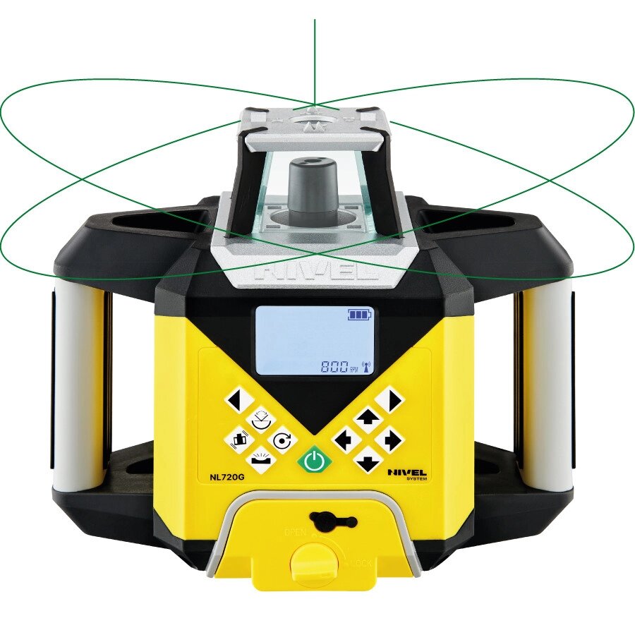 Лазерний нівелір Nivel System NL720G DIGITAL від компанії Геодезичне обладнання та інструменти - фото 1